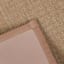 Solid Natural Textured Puff-Back Washable Kitchen Mat, 21x34