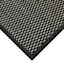 Tonal Dark Grey Puff-Back Washable Kitchen Runner, 2x5