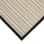 Natural & Black Puffback High-Low Washable Kitchen Runner, 2x5