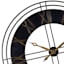 Crosby St. Black Metal Round Wall Clock, 36"