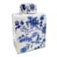 Providence White & Blue Floral Porcelain Jar, 5x7