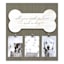 3-Clip Gray All You Need Is Love & a Dog Collage Picture Frame, 15.5x17.2