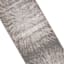 (B812) Laila Ali Firenze Grey & Black Starburst Runner, 2x7