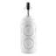 Found & Fable White Circle Cut Out Ceramic Small Lamp Base, 17.5"