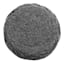 Ty Pennington Reid Twisted Round Ottoman, Wool Grey