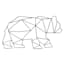 Ty Pennington Metal Bear Wall Decor, 17x18
