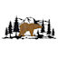 Ty Pennington Metal Bear Wall Decor, 12x18