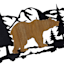 Ty Pennington Metal Bear Wall Decor, 12x18