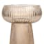 Willow Crossley Bubble Ribbed Glass Vase, 6"