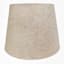Ty Pennington Beige Linen Tapered Medium Table Lamp Shade, 14x14x10