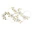 Providence Gold Floral Wall Decor, 18x32