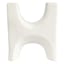 Crosby St. White Porcelain Vase, 7"