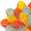 Multicolor Magnolia Leaf Placemat, 18"