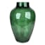 Providence Green Glass Vase, 13"