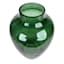 Providence Green Glass Vase, 13"