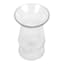 Providence Ribbed Clear Glass Vase, 6"