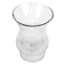 Providence Ribbed Clear Glass Vase, 9"