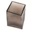 Crosby St. Ribbed Brown Glass Vase, 6.5"