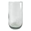 Honeybloom Clear Recycled Glass Highball Glass