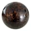 Providence Glass Tortoise Shell Decorative Orb, 4"