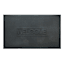 Black Welcome Rubber Pin Mat, 18x30