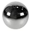 Silver Ceramic Sphere, 3"
