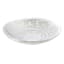 Found & Fable White & Silver Tribal Ceramic Bowl, 13x4
