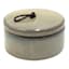 Ty Pennington Grey Round Ceramic Box, 4x2