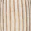 Found & Fable Whitewash Carved Vase, 16"