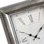Pewter Rectangle Wall Clock, 16x20