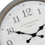 Grey Round Wall Clock, 30"
