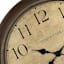 Brown Round Wall Clock, 30"