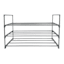 3-Tier Metal Shoe Rack, Grey