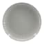 Ty Pennington Grey Sunburst Dinner Plate, 10.5"