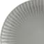 Ty Pennington Grey Sunburst Dinner Plate, 10.5"