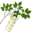 Willow Crossley White Pea Blossom Branch, 54"