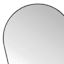 Black Arch Leaner Mirror, 24x48