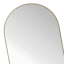 Gold Arch Leaner Mirror, 24x48