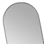 Black Arch Leaner Mirror, 24x70