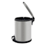 Grey Round Pedal Trash Can, 5l
