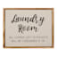 Laundry Room Wall Decor, 20x16