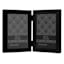 Hinged Black Tabletop Picture Frame, 4x6