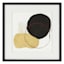 Crosby St. Glass Framed Abstract Print Wall Art, 17"