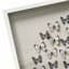 Laila Ali Glass Framed Butterflies Wall Art, 24"