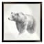 Ty Pennington Glass Framed Bear Wall Art, 26"