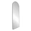Black Arch Leaner Mirror, 24x70