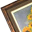 Glass Framed Sunflowers Print Wall Art, 21x26