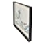 Glass Framed The Waves Print Wall Art, 30x22