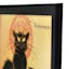 Glass Framed Tour of Rodolphe Salis Chat Noir Print, 18x24