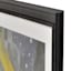 Glass Framed Cafe Terrace at Night Print Wall Art, 23x27